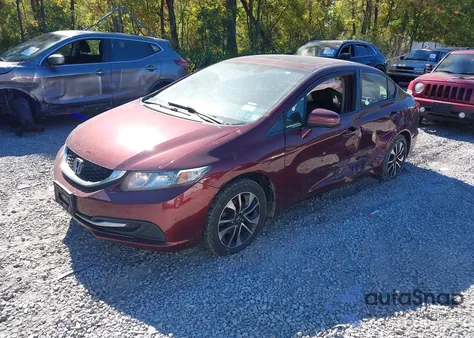 2014 Honda Civic Ex from USA, damaged, VIN 2HGFB2F80EH530373